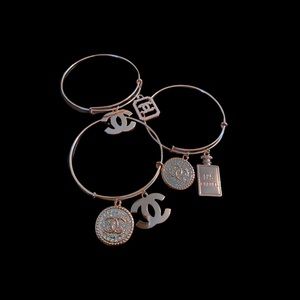 Rose gold Designer Charm bracelets